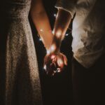 A Romantic Couple holding hands